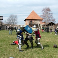 Бугурт в городе Тракай, 2012